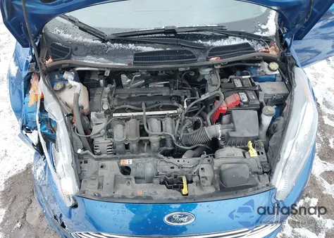 2018 Ford Fiesta Se из США, поврежденный, VIN 3FADP4EJ3JM129988